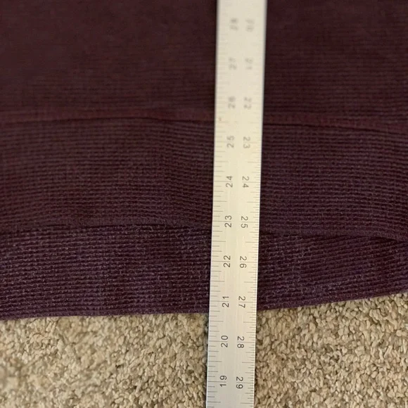 Athleta Deep Purple Waffle Top - Picture 6 of 6